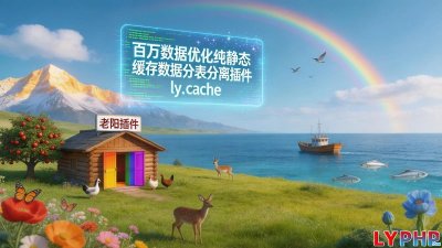 百万数据优化纯静态缓存数据分表分离插件图片