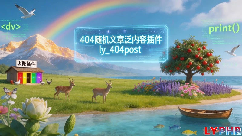 404随机文章泛内容插件 - ly_404post 老阳插件404随机文章泛内容插件图片 | 老阳插件
