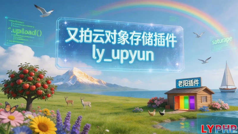 又拍云对象存储插件 - ly_upyun 老阳插件又拍云对象存储插件图片 | 老阳插件