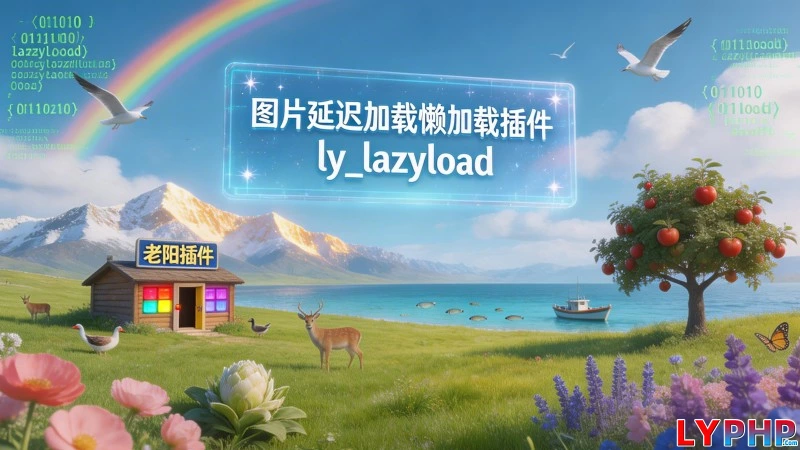 图片延迟加载懒加载插件 - ly_lazyload 老阳插件图片延迟加载懒加载插件图片 | 老阳插件