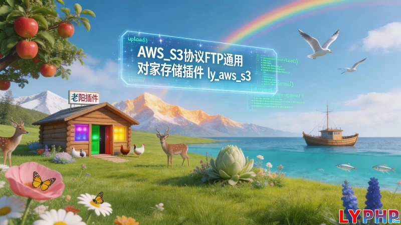 AWS_S3协议FTP通用对象存储插件 - ly_aws_s3 老阳插件S3协议FTP通用对象存储插件图片 | 老阳插件