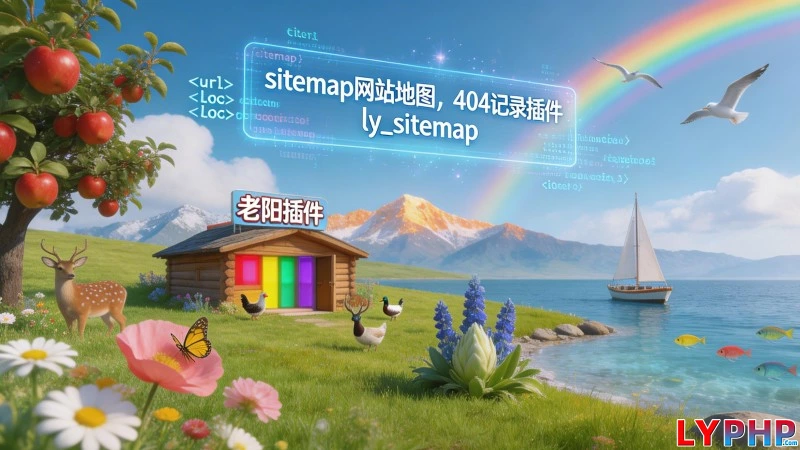 sitemap网站地图,404记录插件 - ly_sitemap 老阳插件sitemap网站地图图片 | 老阳插件