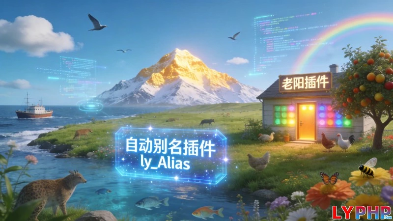 自动别名插件 - ly_Alias 老阳插件自动别名URL图片 | 老阳插件