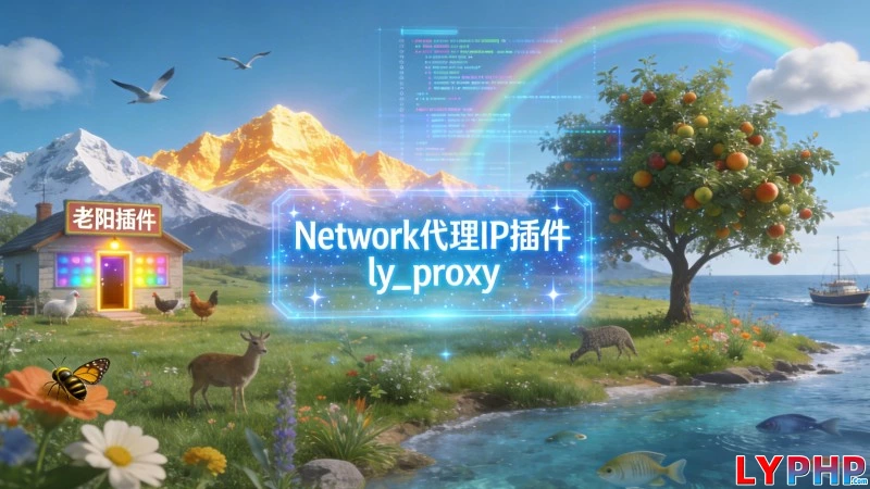 Network代理IP插件 - ly_proxy 老阳插件Network代理IP插件图片 | 老阳插件
