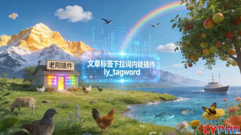 文章标签下拉词内链插件 - ly_tagword 老阳插件文章标签下拉词内链插件图片 | 老阳插件